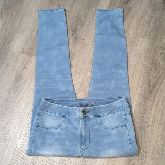 sac706🦅Mid Rise Legging w/ 26.5" Inseam Extreme Super Stretch American Eagle - Picture 1 of 10